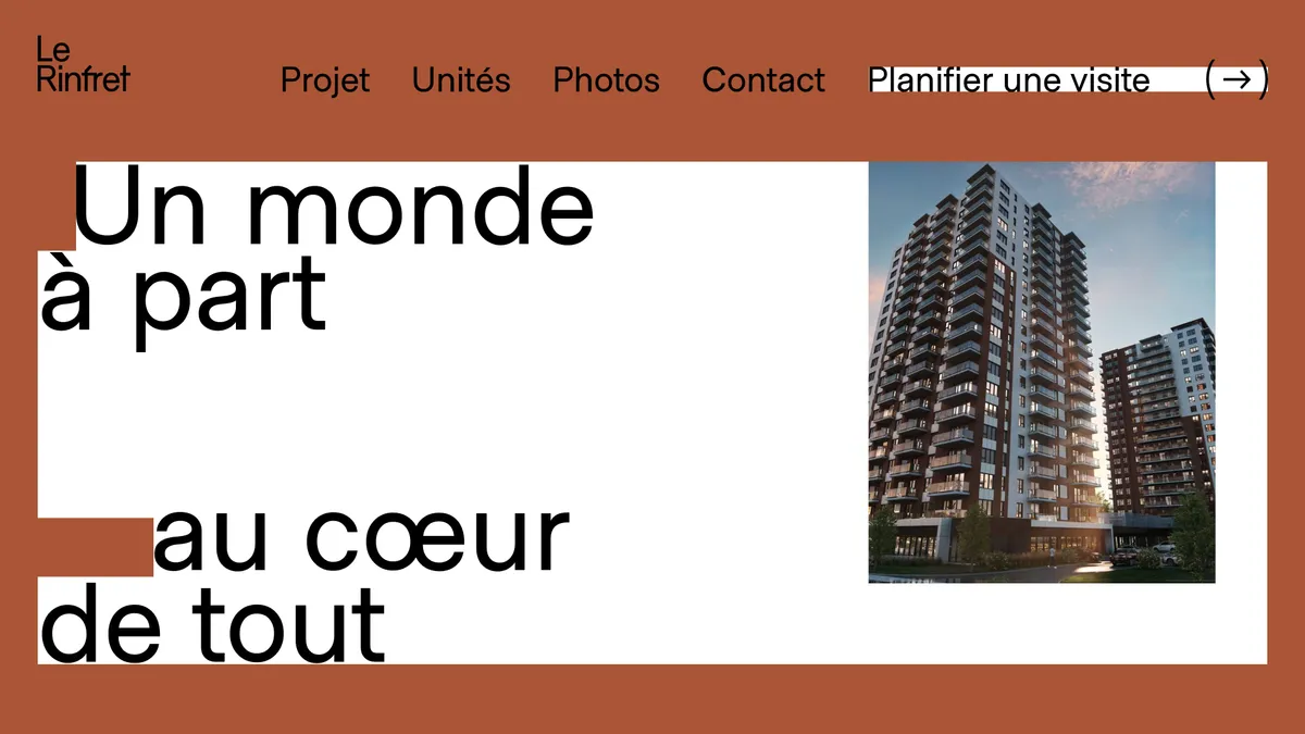 Aperçu du projet Le Rinfret