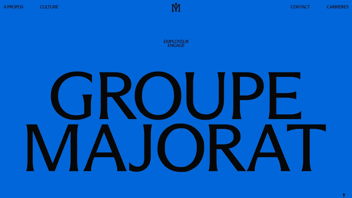 Aperçu du projet Groupe Majorat